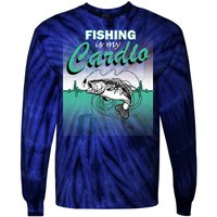 Fishing Is My Cardio Tie-Dye Long Sleeve Shirt