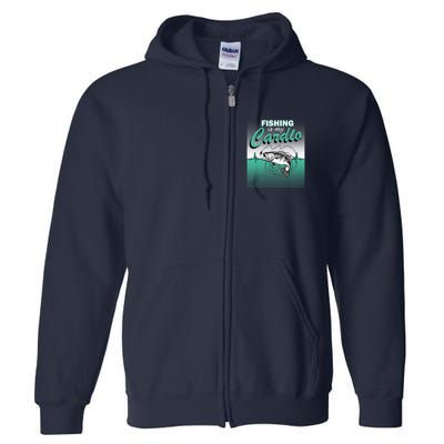 Fishing Is My Cardio Full Zip Hoodie