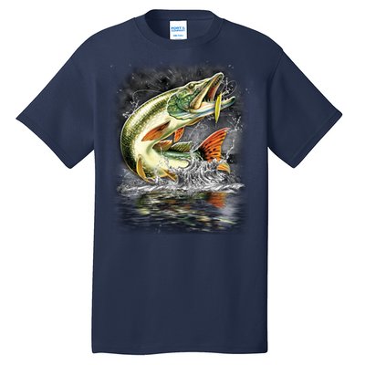 Fishing: Jumping Pike Tall T-Shirt