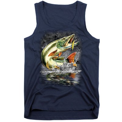 Fishing: Jumping Pike Tank Top