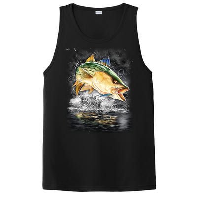 Fishing Jumping Striped Bass PosiCharge Competitor Tank