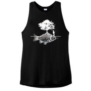 Fishing Life Ladies PosiCharge Tri-Blend Wicking Tank