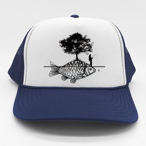 Fishing Life Trucker Hat