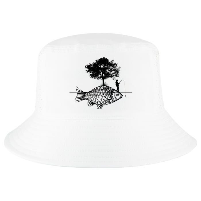 Fishing Life Cool Comfort Performance Bucket Hat