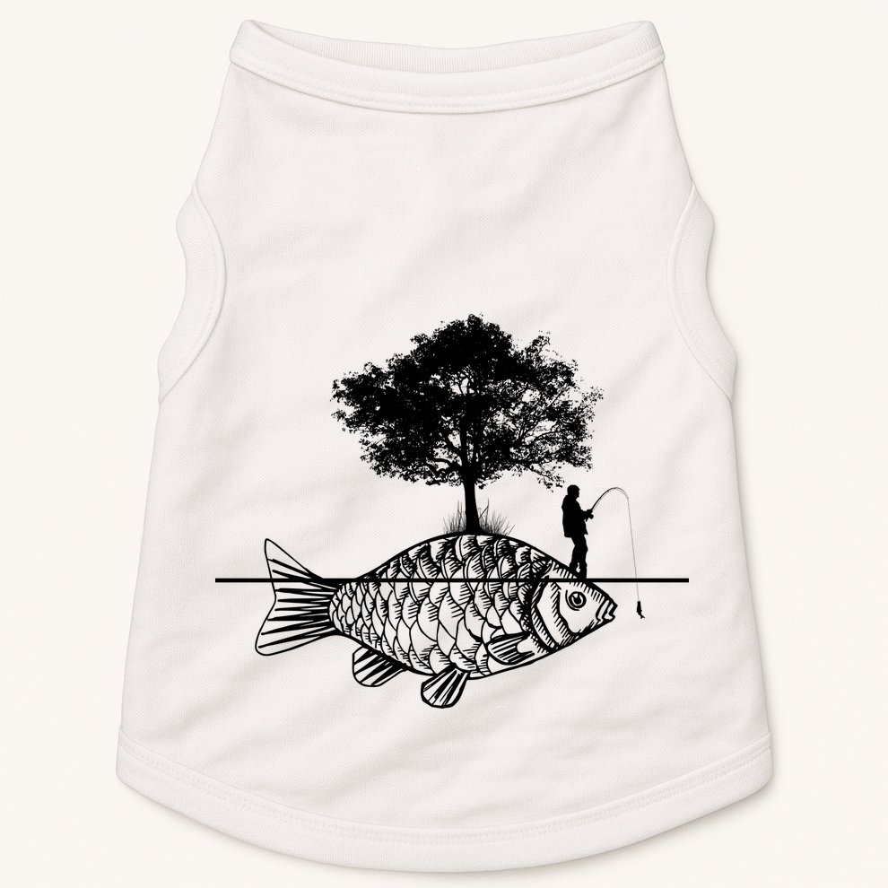 Fishing Life Doggie Tank