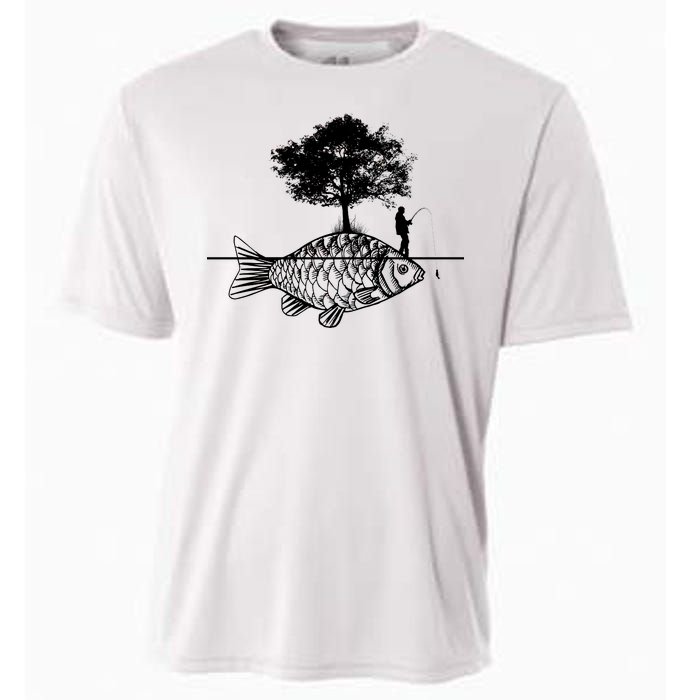 Fishing Life Cooling Performance Crew T-Shirt