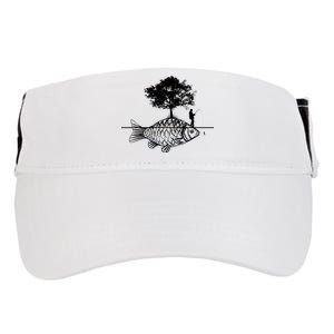 Fishing Life Adult Drive Performance Visor