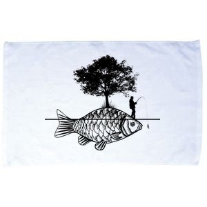 Fishing Life Microfiber Hand Towel