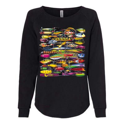 Fishing Lures Womens California Wash Sweatshirt