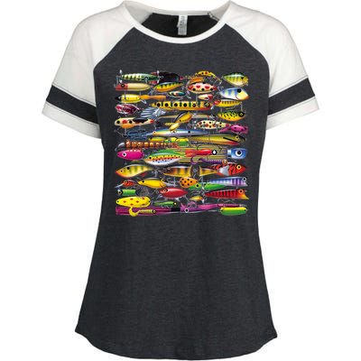 Fishing Lures Enza Ladies Jersey Colorblock Tee