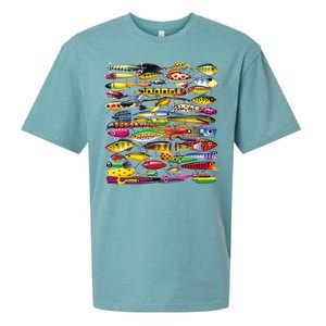 Fishing Lures Sueded Cloud Jersey T-Shirt