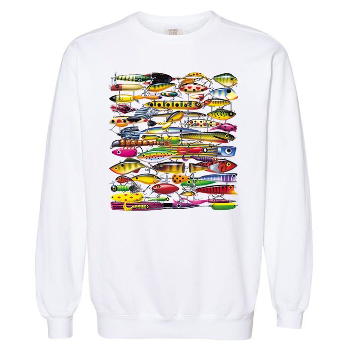 Fishing Lures Garment-Dyed Sweatshirt