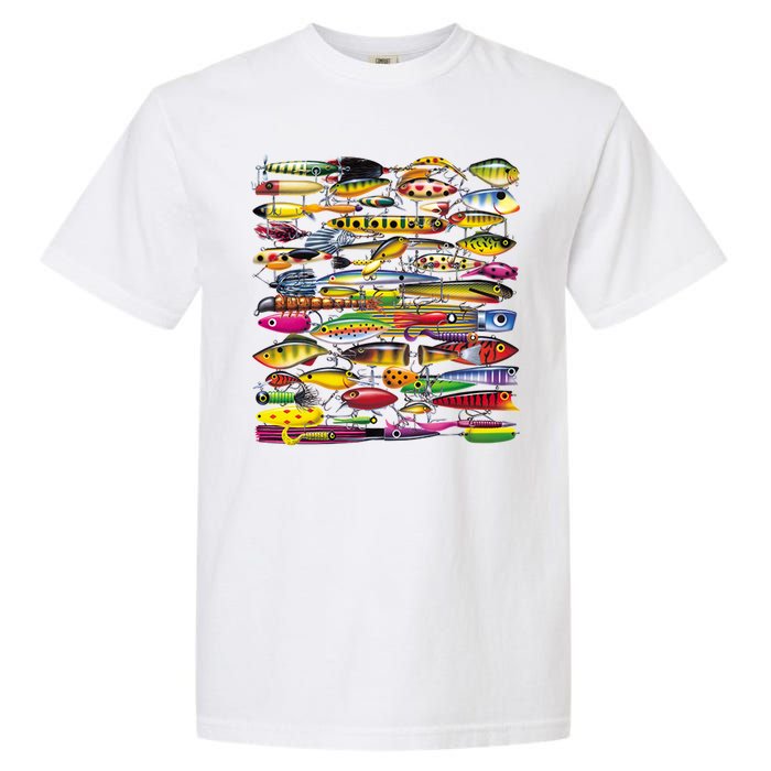 Fishing Lures Garment-Dyed Heavyweight T-Shirt