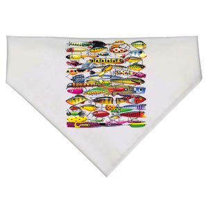 Fishing Lures USA-Made Doggie Bandana