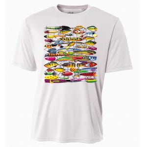 Fishing Lures Cooling Performance Crew T-Shirt