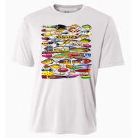 Fishing Lures Cooling Performance Crew T-Shirt