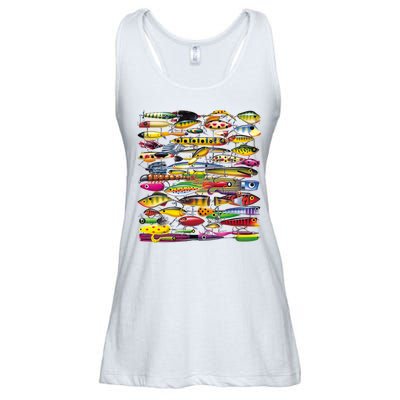 Fishing Lures Ladies Essential Flowy Tank