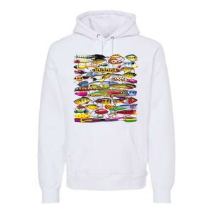 Fishing Lures Premium Hoodie