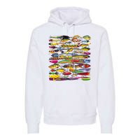 Fishing Lures Premium Hoodie