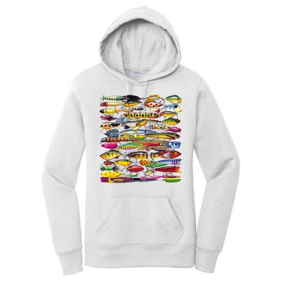 Fishing Lures Women's Pullover Hoodie