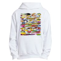 Fishing Lures Urban Pullover Hoodie