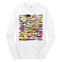 Fishing Lures Tall Long Sleeve T-Shirt