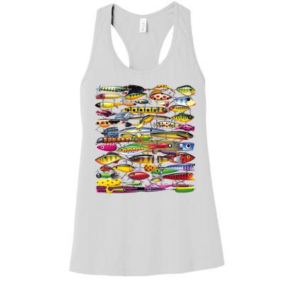 Fishing Lures Women's Racerback Tank