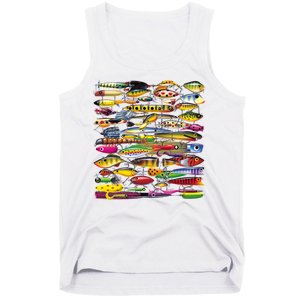 Fishing Lures Tank Top