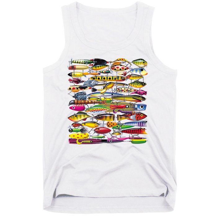 Fishing Lures Tank Top