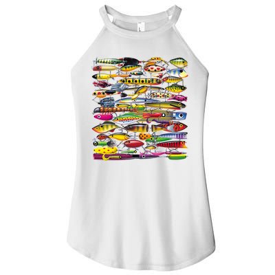 Fishing Lures Women's Perfect Tri Rocker Tank