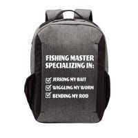 Fishing Master Specializing Vector Backpack