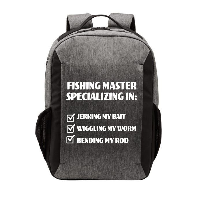 Fishing Master Specializing Vector Backpack
