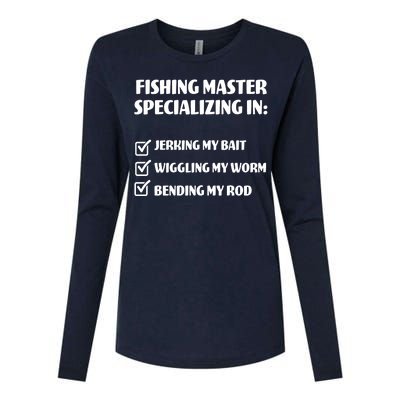 Fishing Master Specializing Womens Cotton Relaxed Long Sleeve T-Shirt