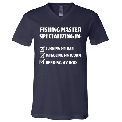 Fishing Master Specializing V-Neck T-Shirt