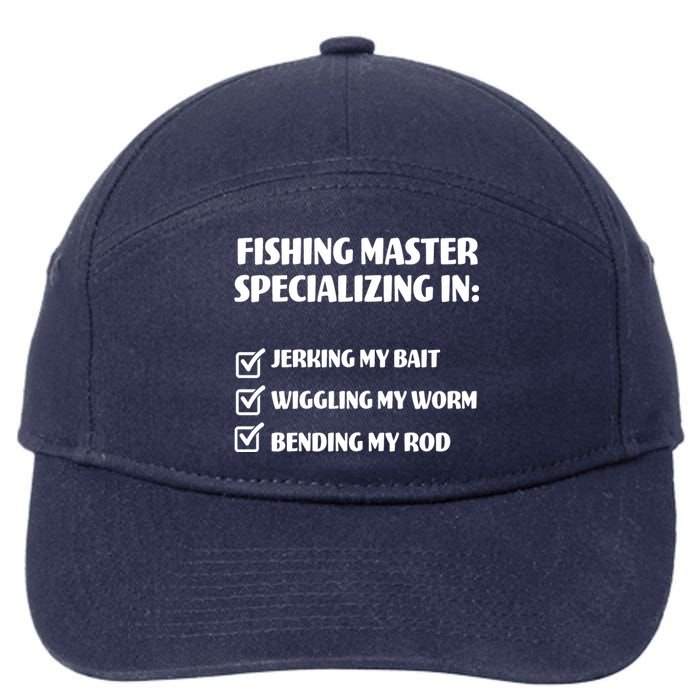 Fishing Master Specializing 7-Panel Snapback Hat