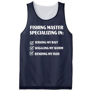 Fishing Master Specializing Mesh Reversible Basketball Jersey Tank