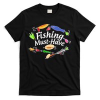 Fishing Must-Have Fishing Lures T-Shirt