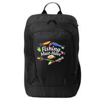 Fishing Must-Have Fishing Lures City Backpack