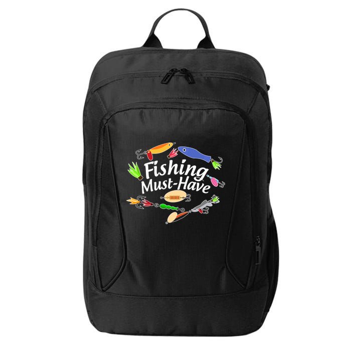 Fishing Must-Have Fishing Lures City Backpack
