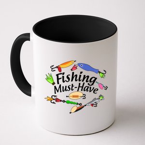 Fishing Must-Have Fishing Lures Coffee Mug