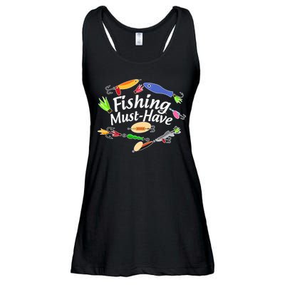 Fishing Must-Have Fishing Lures Ladies Essential Flowy Tank