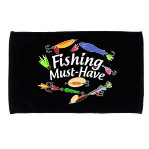 Fishing Must-Have Fishing Lures Microfiber Hand Towel