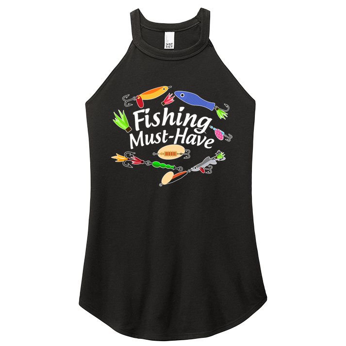 Fishing Must-Have Fishing Lures Women's Perfect Tri Rocker Tank