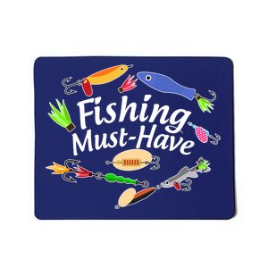 Fishing Must-Have Fishing Lures Mousepad