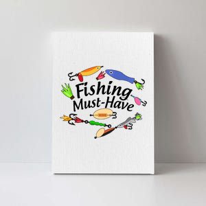 Fishing Must-Have Fishing Lures Canvas