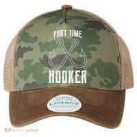 Fishing Part Time Hooker Legacy Tie Dye Trucker Hat