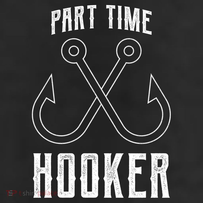 Fishing Part Time Hooker 11oz C Handle Ceramic Mug