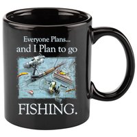 Fishing: Plan To Fish 11oz C Handle Ceramic Mug