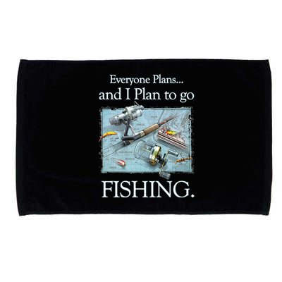 Fishing: Plan To Fish Microfiber Hand Towel