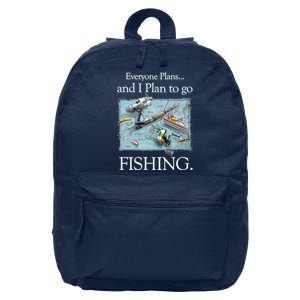 Fishing: Plan To Fish 16 in Basic Backpack